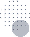 grey dots and circle graphic