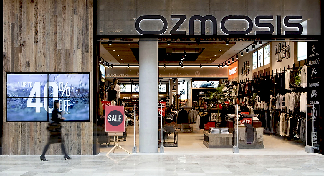 our work ozmosis video wall