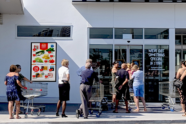 aldi external screen